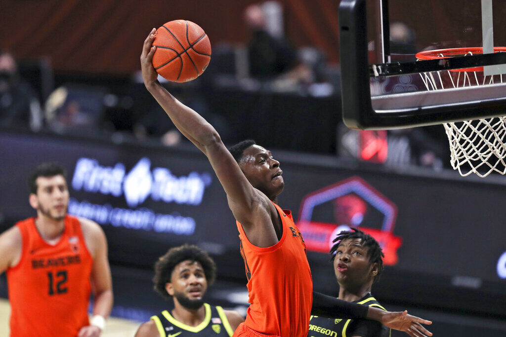 OREGON STATE: F Warith Alatishe